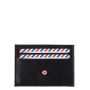 Porte-cartes Georges en cuir végétal Noir c'est Noir