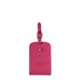 Porte-étiquette Jules en cuir grainé Vie en Rose