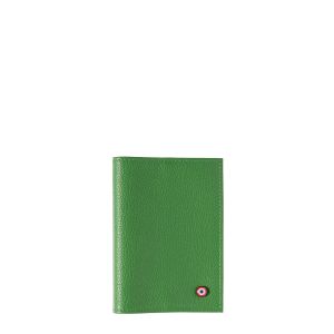 Porte-passeport Louis en cuir grainé Pré Vert Porte-passeport Louis en cuir grainé Pré Vert