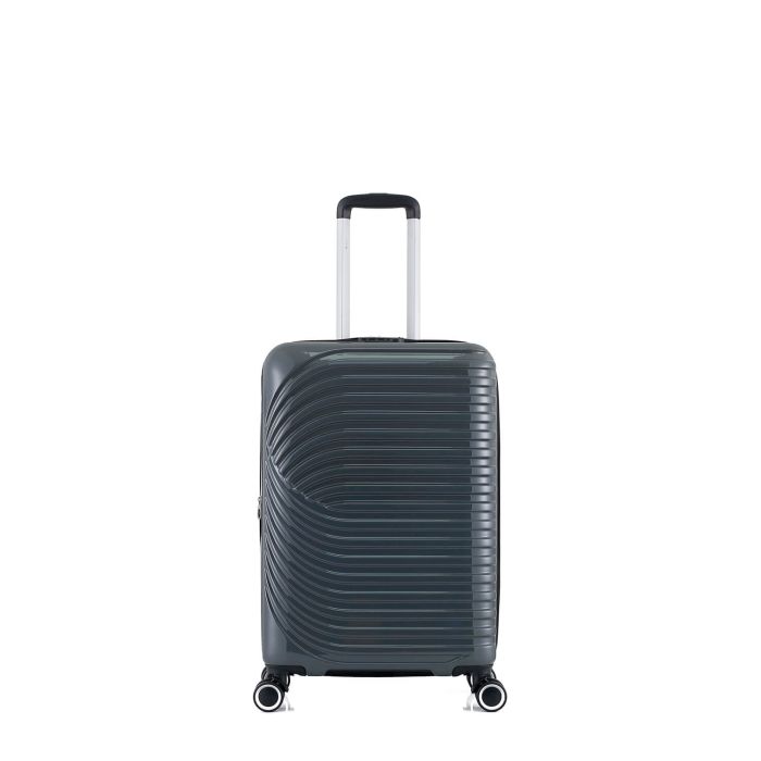 Valise cabine rigide 322 Extensible 55 cm Gris Foncé