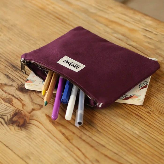 Pochette Lou 20 cm Prune