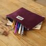 Pochette Lou 20 cm Prune