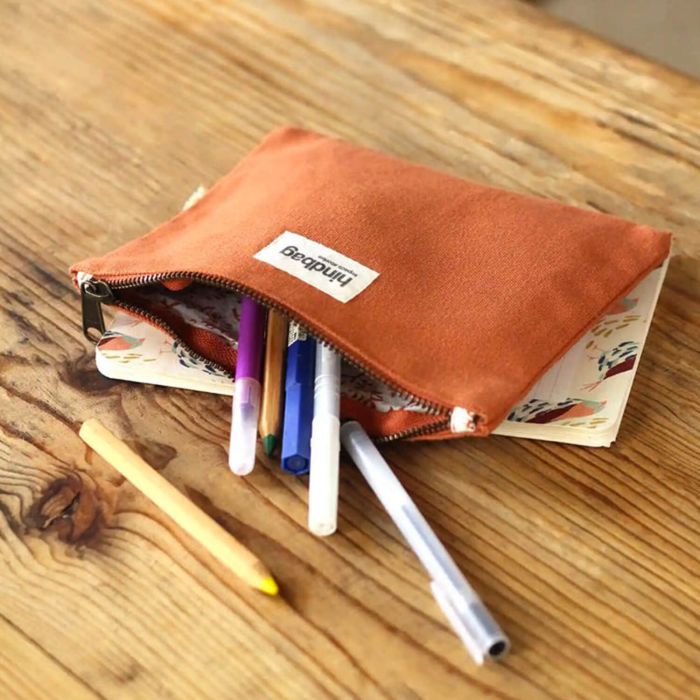 Pochette Lou 20 cm Sienne