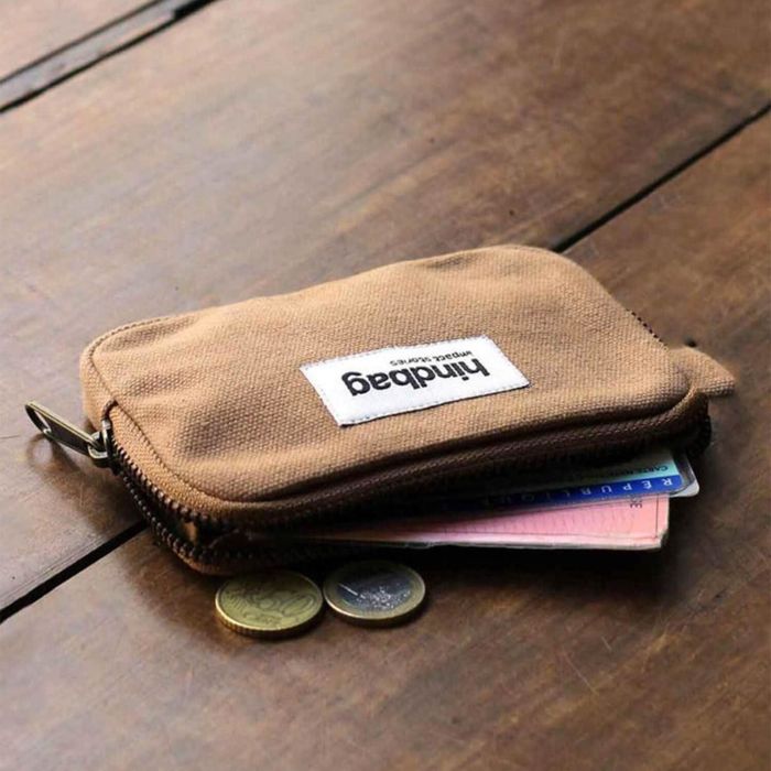 Porte monnaie Lili 13 cm Cannelle