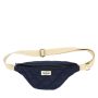 Sac banane matelassé Olivia 32 cm Navy Blue