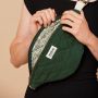 Sac banane matelassé Olivia 32 cm Sapin