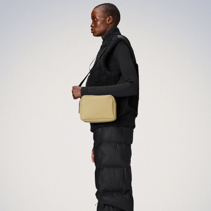 Sac bandoulière Box Bag 21 cm Sand