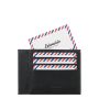 Porte-cartes Paul en cuir Vintage Nuage Gris