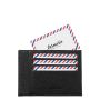 Porte-cartes Paul en cuir grainé Noir c'est noir