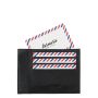 Porte-cartes Paul en cuir Nubuck Noir c'est noir