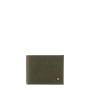 Portefeuille Italien Arthur en cuir Vintage Bois Vert