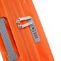 Valise rigide Clavel L Extensible 70 cm Orange Tangerine