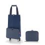 Chariot de courses Foldable trolley 66 cm Herringbone Dark Blue