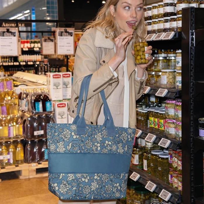 Sac shopping Shopper E1 Extensible 50 cm Dahlia Blue