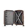 Valise rigide extensible 33803 67 cm Coffee