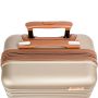 Lot de 3 valises rigides 33803 Extensibles 55, 67 et 77 cm Champagne