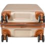 Lot de 3 valises rigides 33803 Extensibles 55, 67 et 77 cm Champagne