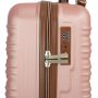 Lot de 3 valises rigides 33803 Extensibles 55, 67 et 77 cm Rose Gold