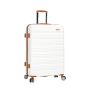 Lot de 3 valises rigides 33803 Extensibles 55, 67 et 77 cm Milky
