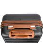 Lot de 3 valises rigides 33803 Extensibles 55, 67 et 77 cm Dark Grey