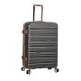 Lot de 3 valises rigides 33803 Extensibles 55, 67 et 77 cm Dark Grey