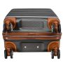 Lot de 3 valises rigides 33803 Extensibles 55, 67 et 77 cm Dark Grey