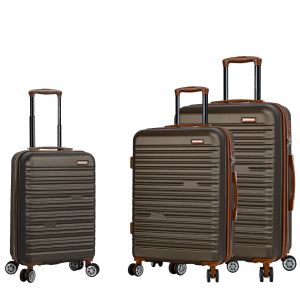 Lot de 3 valises rigides 33803 Extensibles 55, 67 et 77 cm Coffee Lot de 3 valises rigides 33803 Extensibles 55, 67 et 77 cm Coffee
