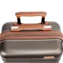 Lot de 3 valises rigides 33803 Extensibles 55, 67 et 77 cm Coffee