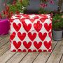 Sac de rangement Jumbo 58 cm Hearts
