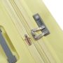 Valise rigide Clavel Extensible 83 cm Jaune Pale