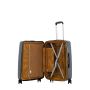 Valise cabine rigide 393 Extensible 55 cm Gris Foncé