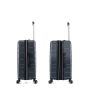 Valise cabine rigide 393 Extensible 55 cm Gris Foncé