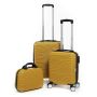 Lot de 2 valises cabine et underseater + vanity rigides 323 55, 45 et 35 cm Mangue