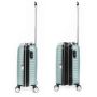 Lot de 2 valises cabine et underseater + vanity rigides 323 55, 45 et 35 cm Menthe