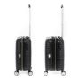 Lot de 2 valises cabine et underseater + vanity rigides 323 55, 45 et 35 cm Noir