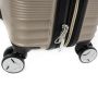 Lot de 2 valises cabine et underseater + vanity rigides 323 55, 45 et 35 cm Rose gold