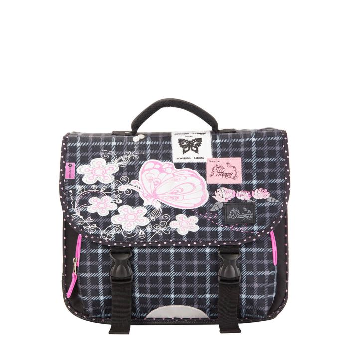 Cartable scolaire Romantique 38 cm Noir