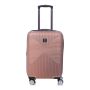 Lot de 3 valises rigides Takai Extensibles 55, 67 et 77 cm Rose gold