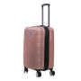 Lot de 3 valises rigides Takai Extensibles 55, 67 et 77 cm Rose gold
