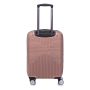 Lot de 3 valises rigides Takai Extensibles 55, 67 et 77 cm Rose gold