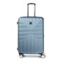 Lot de 3 valises rigides Takai Extensibles 55, 67 et 77 cm Bleu gold