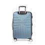 Lot de 3 valises rigides Takai Extensibles 55, 67 et 77 cm Bleu gold