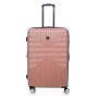 Lot de 3 valises rigides Takai Extensibles 55, 67 et 77 cm Rose gold