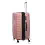 Lot de 3 valises rigides Takai Extensibles 55, 67 et 77 cm Rose gold
