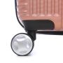 Lot de 3 valises rigides Takai Extensibles 55, 67 et 77 cm Rose gold