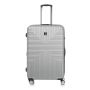 Lot de 3 valises rigides Takai Extensibles 55, 67 et 77 cm Silver