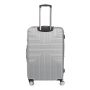 Lot de 3 valises rigides Takai Extensibles 55, 67 et 77 cm Silver