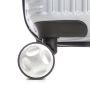 Lot de 3 valises rigides Takai Extensibles 55, 67 et 77 cm Silver
