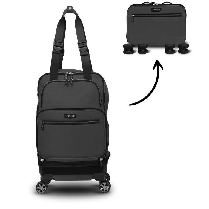 Sac de voyage cabine à roues Verage VG621815 43 cm Noir