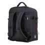 Sac à dos de voyage Basic 45 cm 15,6'' Noir/blanc